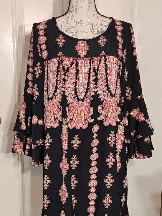 Lux Dresses & Skirts - Lux II Dress Womens Pullover Size 14 Colorfull
